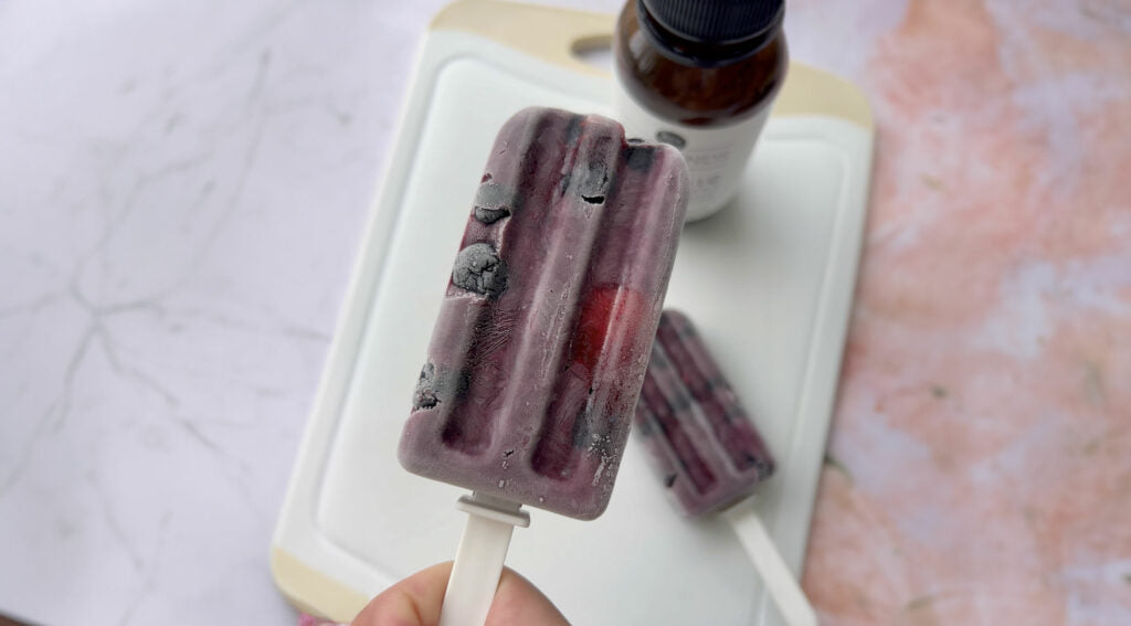 Summer Berry and Coconut Ice Blocks